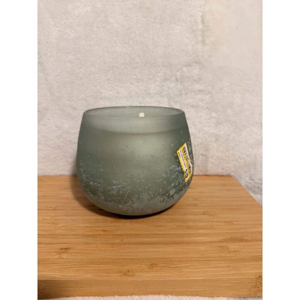 Casaluna Serenity Salted Glass Jar Candle Green 12oz Soy Coconut 50 Hour